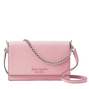 Kate Spade Pink Crossbody with chain